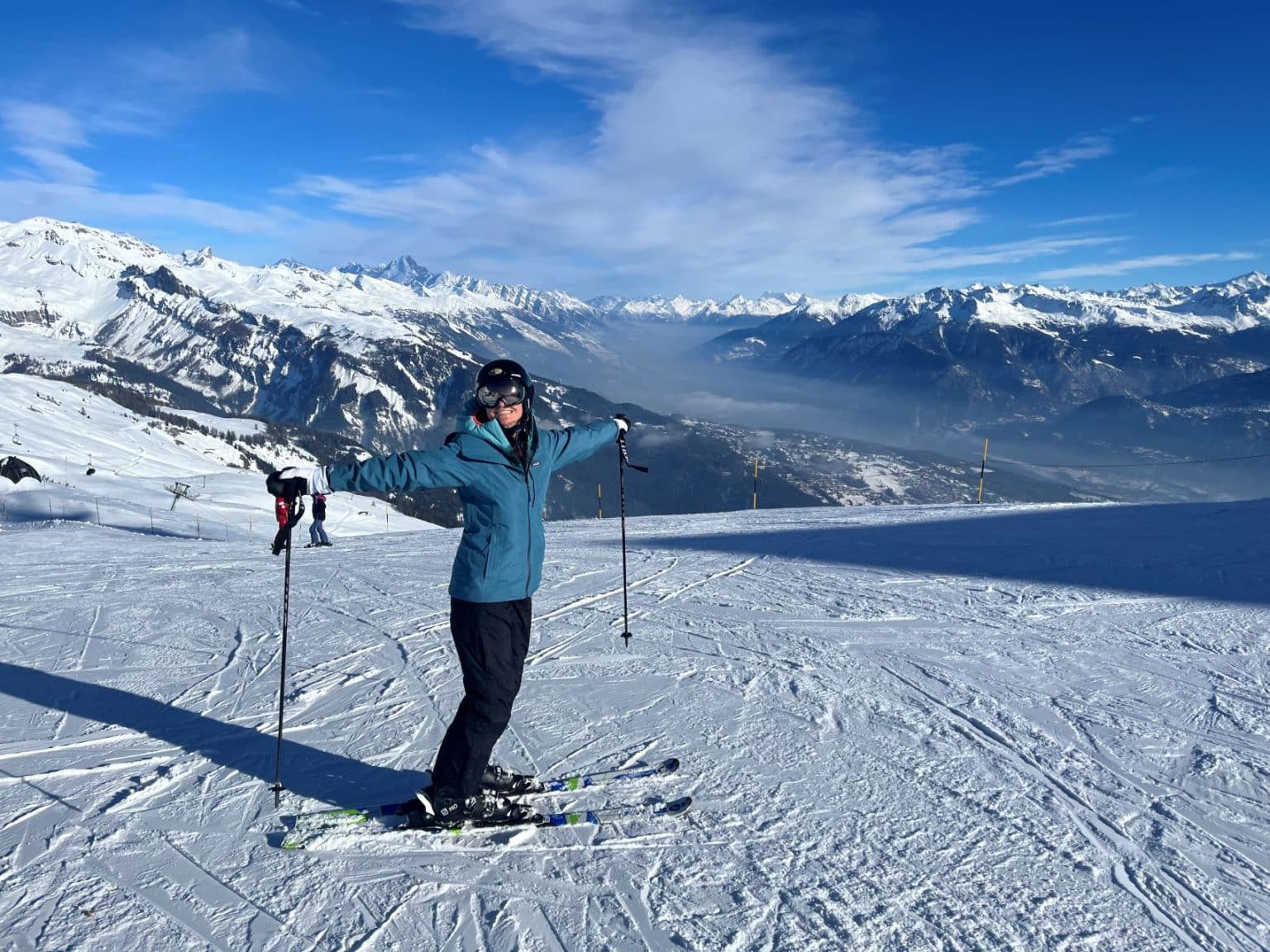 eco skiing by train