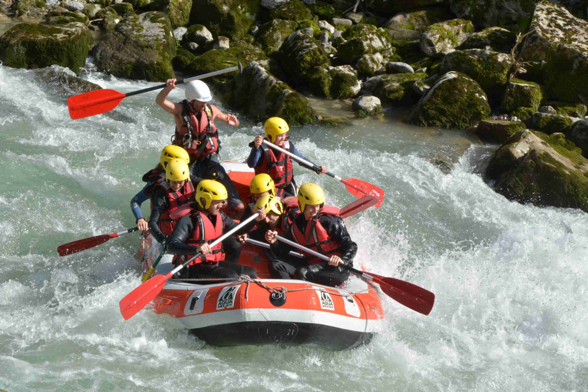 rafting morzine 
