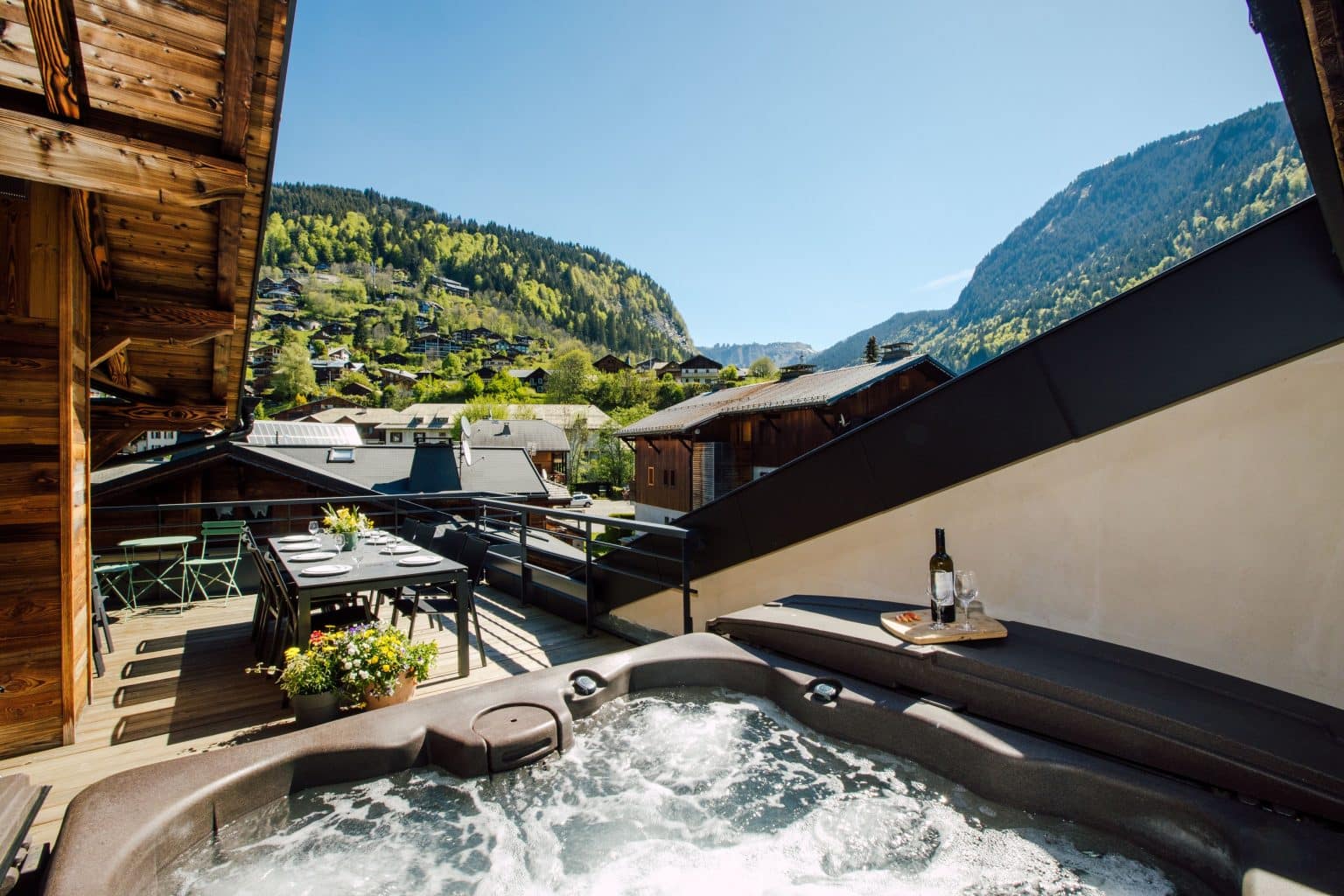 Mountain bike chalet in morzine, AliKats