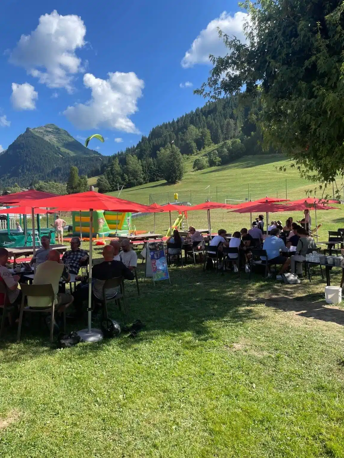 La Cendree Morzine restaurant with kids play area